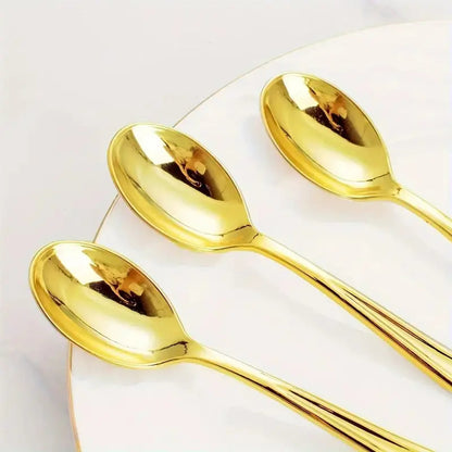 X36 Cuchara Plástico Desechable Fiesta Cucharas Desechables