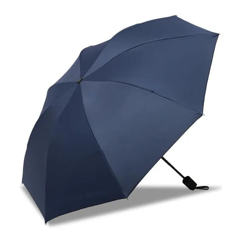 Parasol Retractil Plegable Lluvia 8 Varill Adulto Clasico