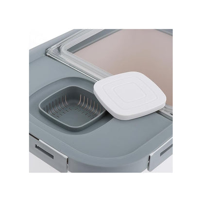 2 Recipiente De Alimentos Para Perros Gatos Cierre Hermético