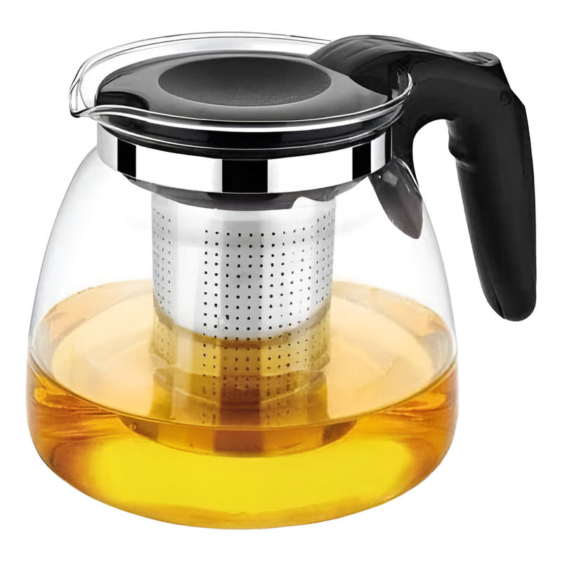 Tetera Vidrio Infusor Te Tetera Infusora Con Filtro 900ml