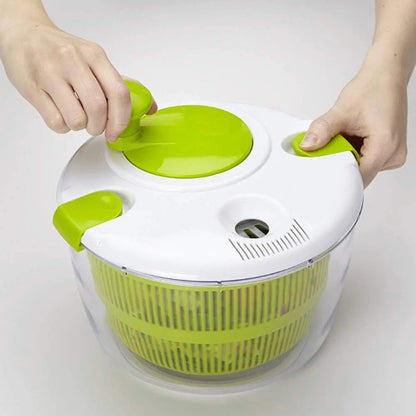 Centrifuga De Verdura Centrifugador Lechuga Secador Verdura Blanco