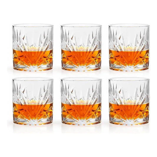 12 Vaso Whisky Vintage Vasos Whisky Vaso Vidrio Hogar 300 Ml Transparente Vasos Whisky Vidrio 300ml Vintage Transparente Pack 12 Cristal Resistente Bar Coctel Licor Premium Hogar