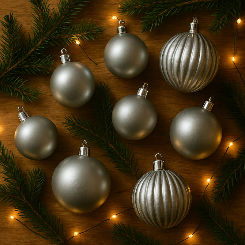 Transforma Arbol Set 28 Esferas 12,5 Cm Plástico Navidad