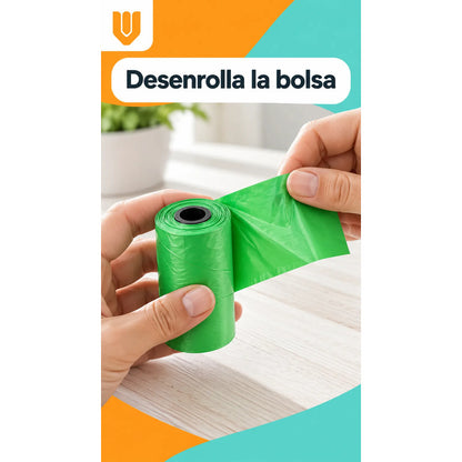 Pack 10 Bolsas Excremento Perro Paseo Responsable Higiene Ur Multicores