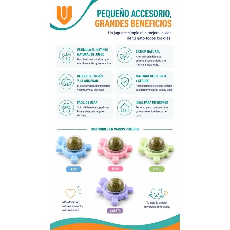 Vitrineon Bola Compacta Plastico Resistente Actividad Sensor Al Azar