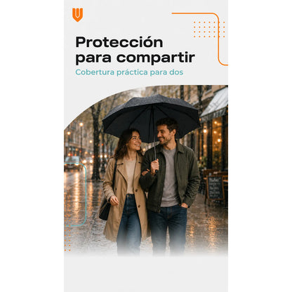 Paragua Parasol Lluvia Retractil Plegable 8 Varill Sombrilla