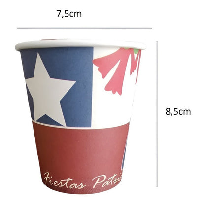 X10 Vaso Desechable Fiestas Patrias Vasos Desechable 2457