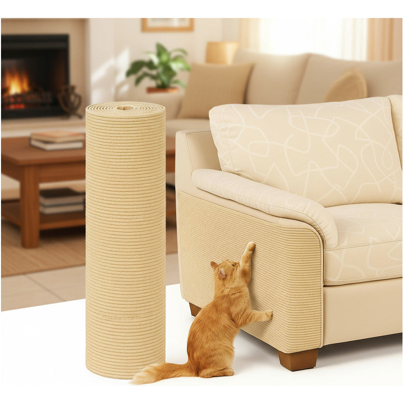 Protector Sillón Gato Tapete Rascador Antiarañazos 30x60cm