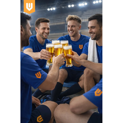 Set 12 Vasos Cerveceros Vidrio Resistente Vasos Vidrio 710ml Transparente Vasos Cerveceros Vidrio 710ml 23cm Boca 8cm Transparente Resistente Lavavajillas Reutilizable Set 12 Unidades