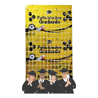 Cortina Guirnalda Graduacion Cortina Metalica Graduacion