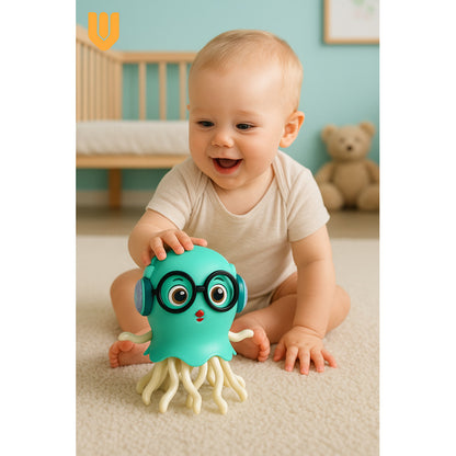 Pulpo Bailarin Musical Niños Medusa Luces Pulpo Infantil Beb