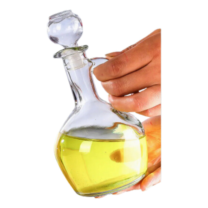 Aceitero Botella Dispensador Aceite Vinagre Vidrio Botella