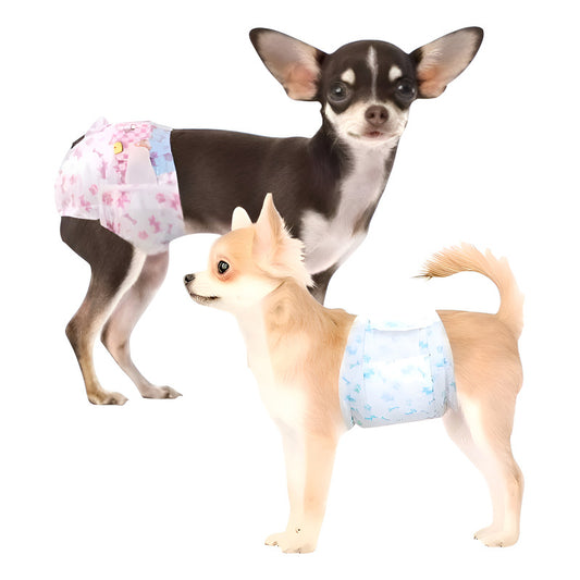 22 Pañales Macho Hembra Pañal Faja Pañal Calzon Perro Gato S
