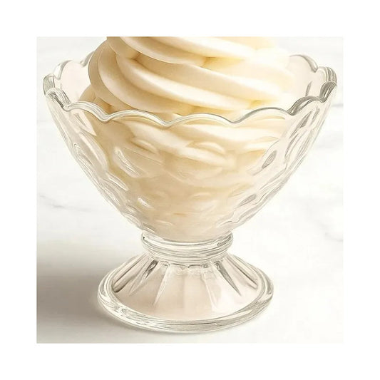 6 Copas Helado Vidrio Pack 6 Vasos Postre Transparente Ideal Transparente