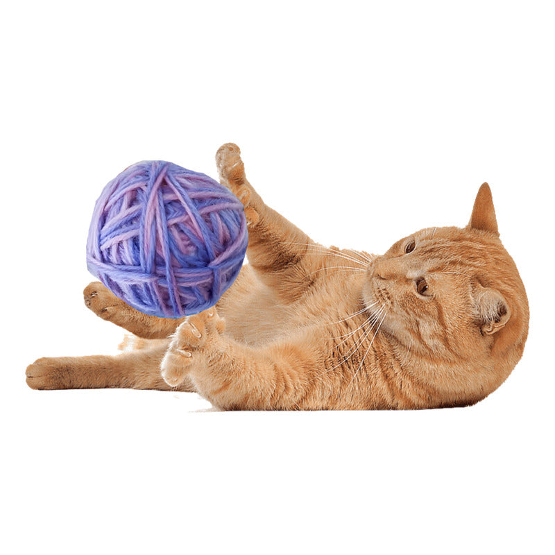 Pelota Tejida Interactiva Juguete Para Gato Juego Para Gato