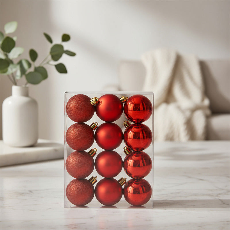 Esferas Navidad Lisa Bolas Navidad Decoracion Esfera Navideñ