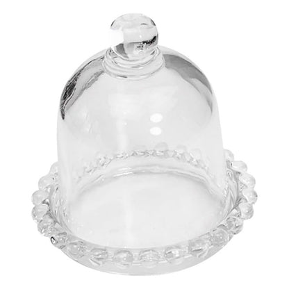 Mantequillero De Vidrio  Pocillo Mantequillero Con Tapa Transparente