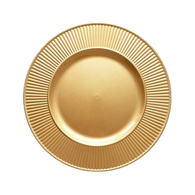 4 Plato Base Navideños Vajilla Navidad Juego De Platos 33cm