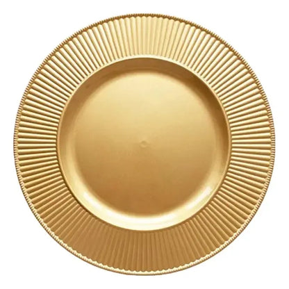 4 Plato Base Navideños Vajilla Navidad Juego De Platos 33cm
