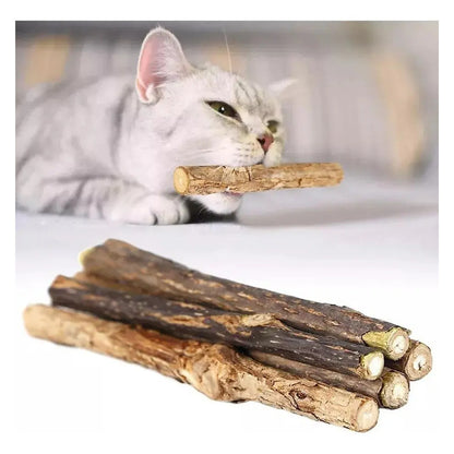 X10 Palitos Hierba Gatera Yerba Gatera Juguete Para Gatos Marrón