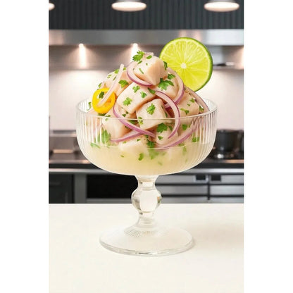 Vitrineon Cl X6 Copas Vidrio Ceviche Coctel Mojito Pack 6 Tr Transparente