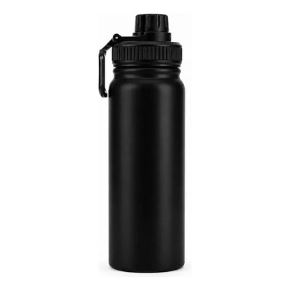 Termo Botella Acero Inoxidable Agua Termica Bebidas Camping Negro