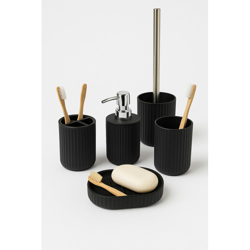 Set De Baño 5 Piezas Accesorios Decorativo Baños Juegos Baño