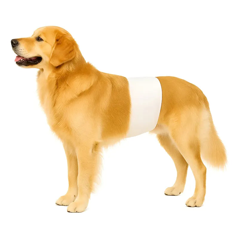 36 Pañales Perro Gato Macho Xl Desechable Antifugas Higiene Blanco Macho Xl
