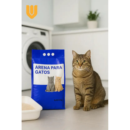 Vitrineon Cl Arena Gatos 5kg Manzana Aglutinante Alta Calida
