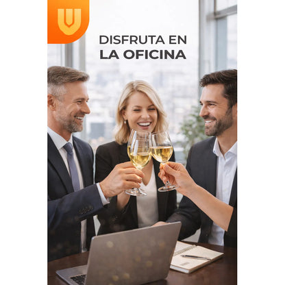 X2 Copas Vino Cristal Fino 175ml Borde Delgado Desarrollo Ba Transparente