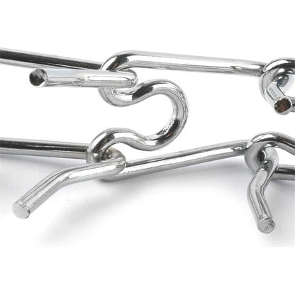 2 Collar De Adiestramiento Collar Adiestramiento Perro 60 Cm Plateado 60 Cm