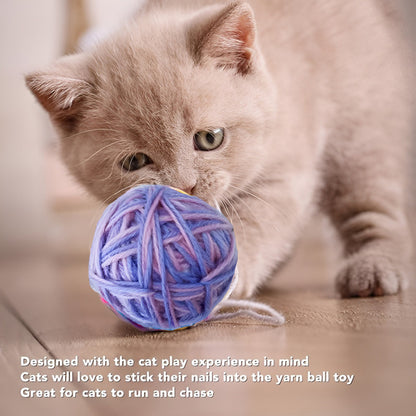 Pelota Tejida Interactiva Juguete Para Gato Juego Para Gato