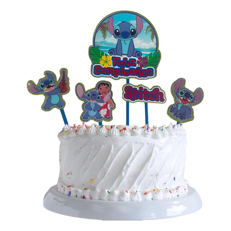 Topper Cumpleaños Torta Cotillon Cup Cake Fiestas Decoracion