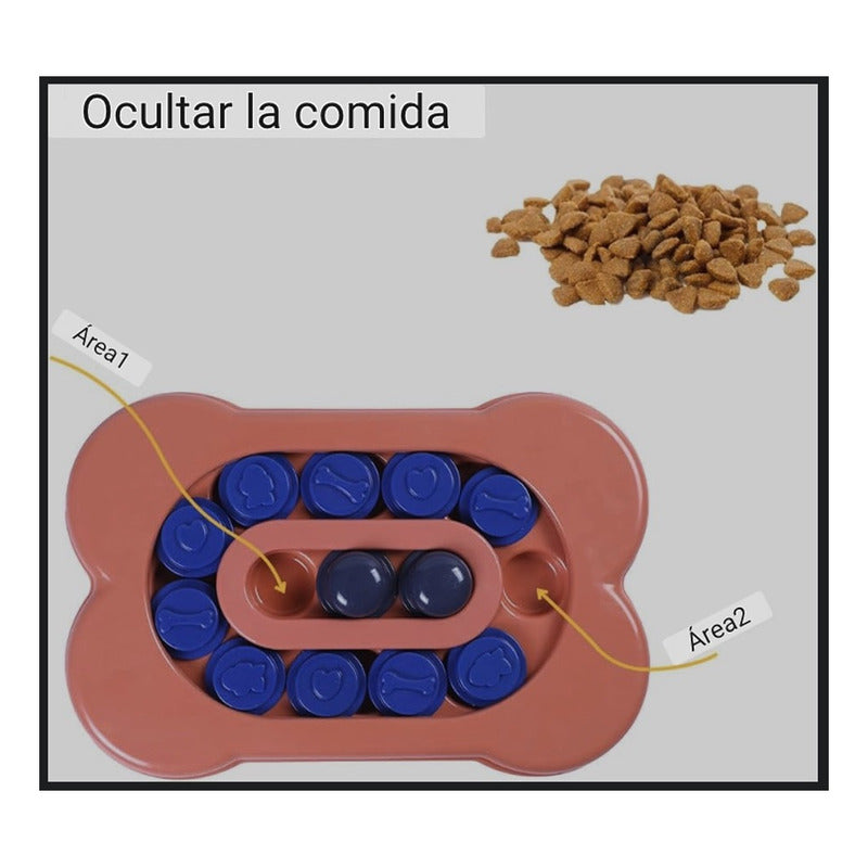 Plato Puzzle Plato Perro Ansioso Dispensador De Comida