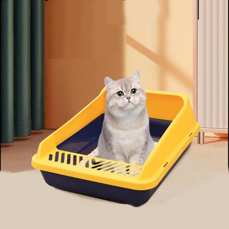 Arenero Para Gato + Tapete Alfombra Gato + Arena Tofu 2.5 Kg
