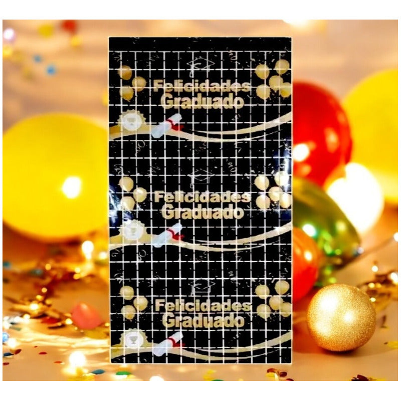 Cortina Metalizada Guirnalda Decoración Graduacion Decoracio