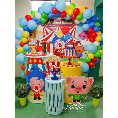 10 Vasos Cumpleaños Vasos Desechable Cumpleaños Plim Plim