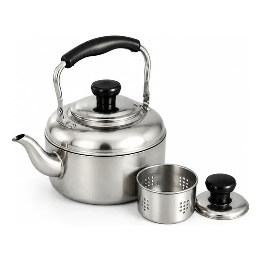 Pack 3 Tetera De Acero Inoxidable Cuello De Cisne 2 Litro Pl Tetera Cuello Cisne Acero Inoxidable 2 Litros Plateada Mango Plástico Apta Fuego Directo Cocina Cafés Tés Dcbz18 Premium