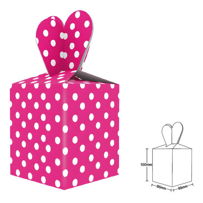 X6 Cajas De Regalo Para Dulces Cotillón Decoración Cumpleaño