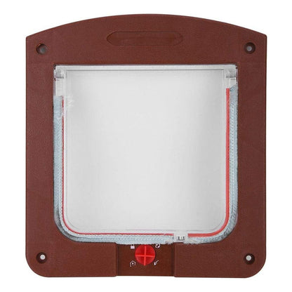 X2 Puerta Para Mascotas Puerta Gatera Puerta Abatible Perro