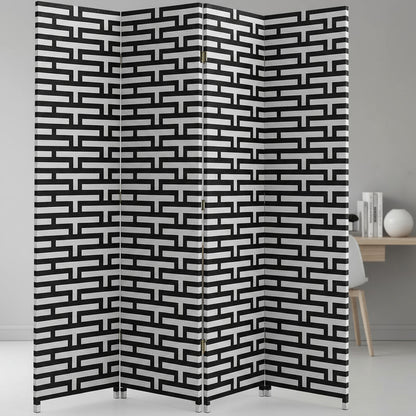 Biombo Separador Ambiente Biombo Separador Oficina 4 Paneles