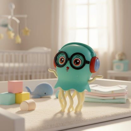 Pulpo Bailarin Musical Niños Medusa Luces Pulpo Infantil Beb