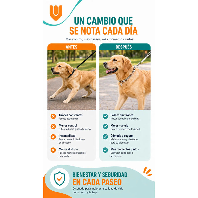 X6 Collar Adiestramiento Perro Collar De Adiestramiento 50cm