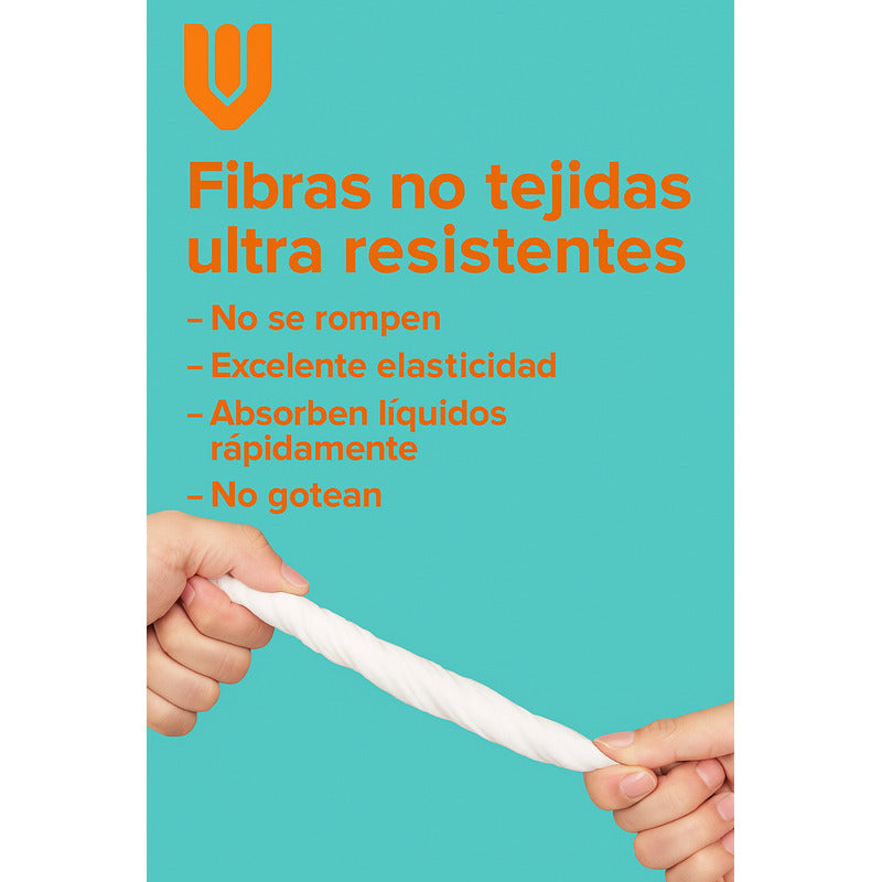 Paños Humedos Algodón Trapero Piso Limpiador Coleto Antibact