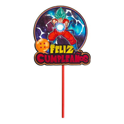Topper Cumpleaños Torta Cotillon Cup Cake Fiestas Decoracion