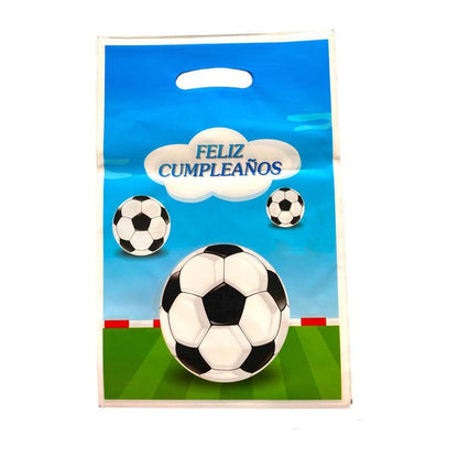 Pack X20 Bolsas Para Piñata Futbol Bolsas Para Dulces Piñata