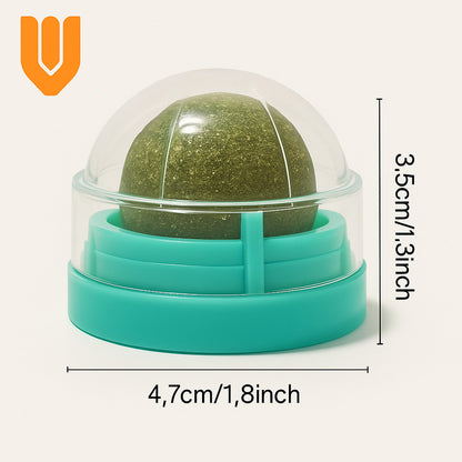 Bola Hierba Gatera Catnip Gatos Bola Snack Catnip Antiestrés