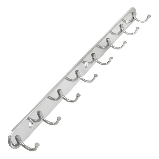 X3 Colgador Perchero Aluminio De Pared Para Toallas Ropa