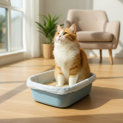 12 Bolsa Sanitarias Desechables Bolsas Arenero Gatos 50x40cm Multicolor