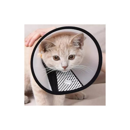 Collar Isabelino Perro Collar Isabelino Gato Collar Perro Talla 4 Collar Isabelino Perro Gato Mascotas Collar Heridas Isabelino Vitrineon Cl  Color Blanco-negro Tamaño Del Collar Talla 4 26-30